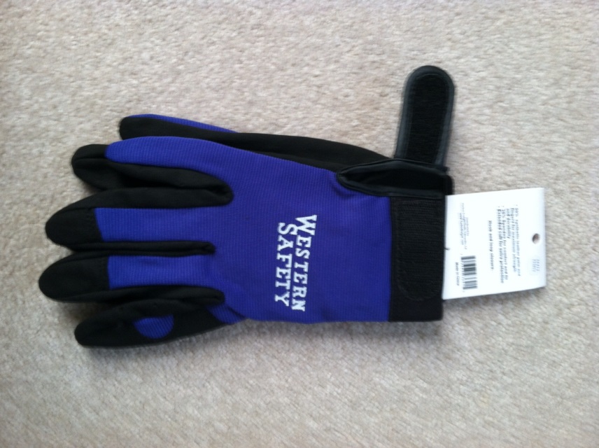 Industrial Yard Work Western Safety Mechanics Gloves for Shop Machining 